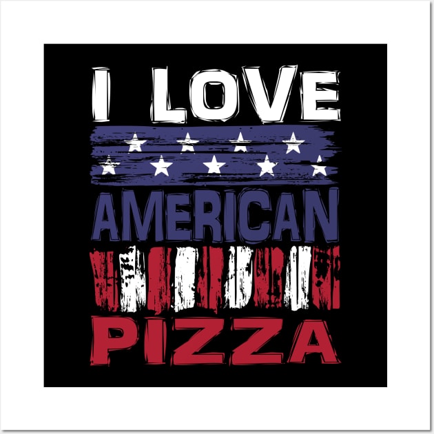 I love American Pizza Wall Art by Nerd_art